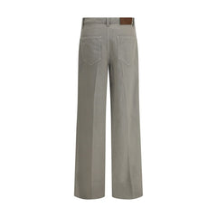 Brunello Cucinelli Jeans mit weitem Bein
