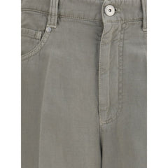 Brunello Cucinelli Jeans mit weitem Bein