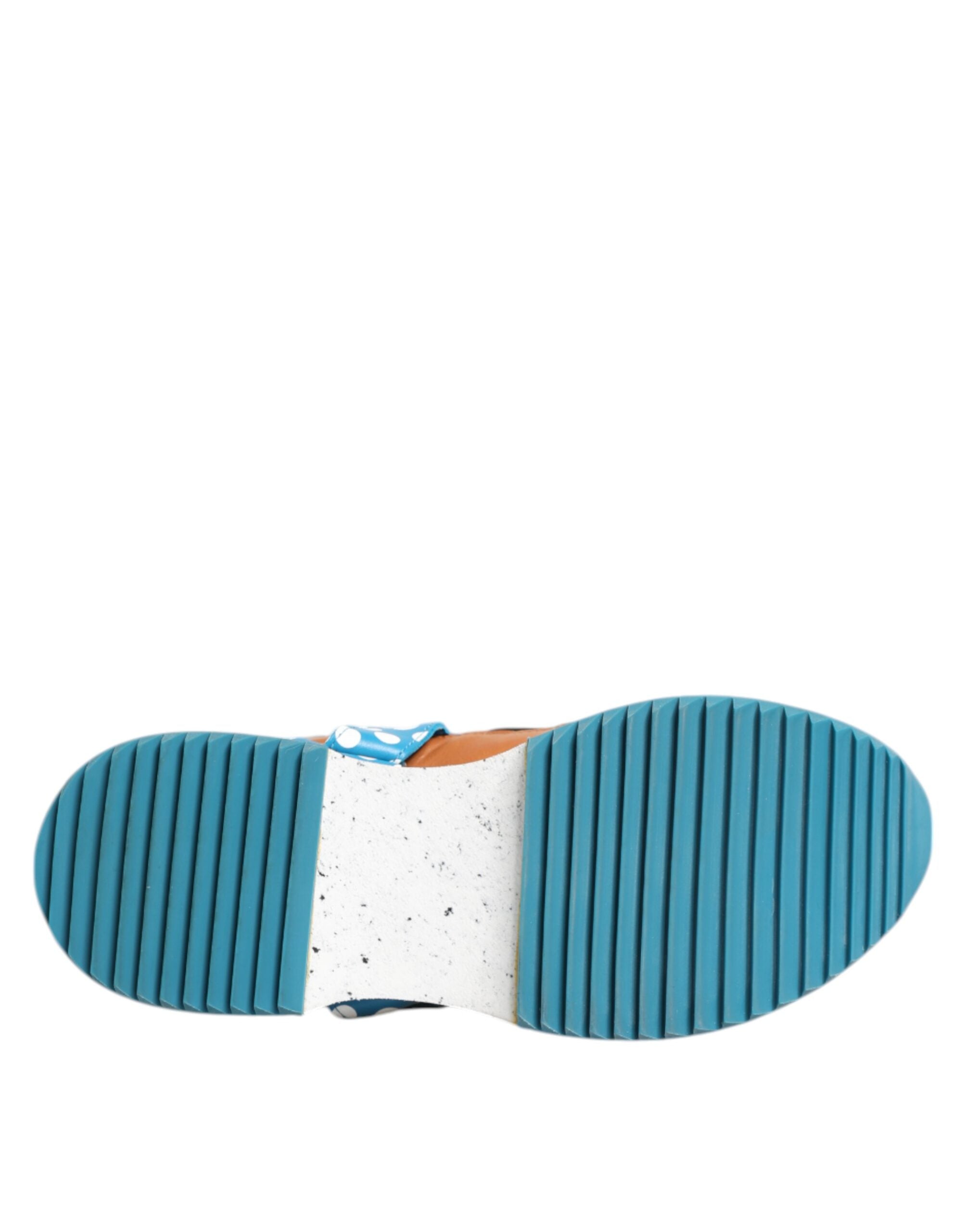 Dolce & Gabbana Sneakers in Pelle Multicolor a Tassello Basso