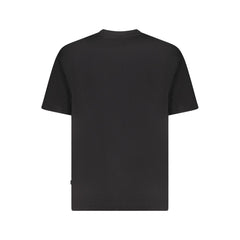 Guess Jeans Black Cotton Men Oversize T-Shirt
