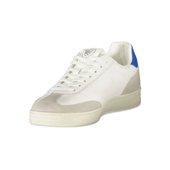 Baskets Blauer en cuir blanc pour hommes