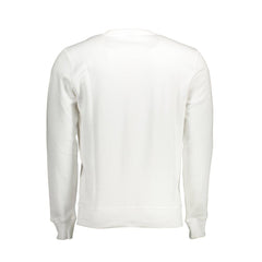 North Sails White Cotton Men Sweater