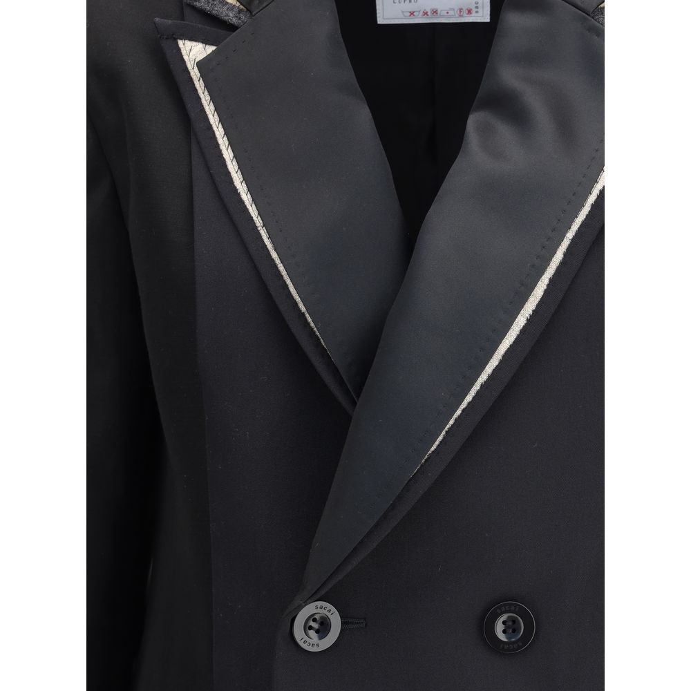 Blazer croisé Sacai avec double revers