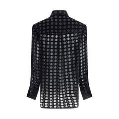 Ferragamo Velvet devoré Shirt