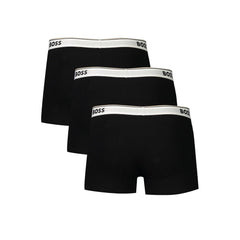 Boxer Hugo Boss en coton noir pour homme