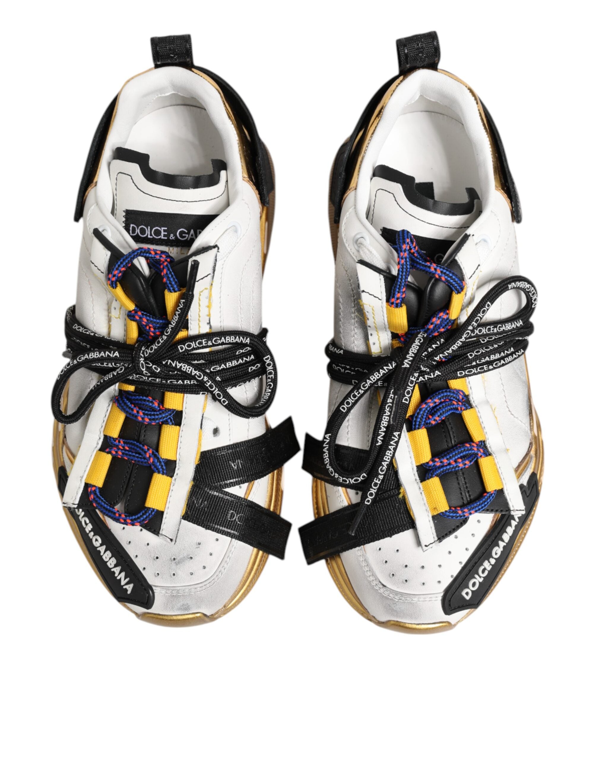 Dolce &amp; Gabbana Multicolor Daymaster Low Top Sneakers Schuhe