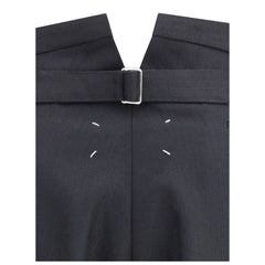 Margiela Woll-Faltenhose