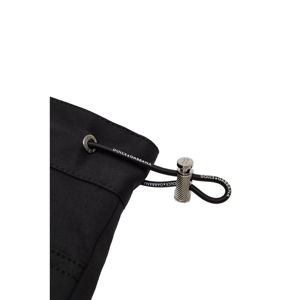 Dolce &amp; Gabbana Schwarze Cargohose aus Baumwolle