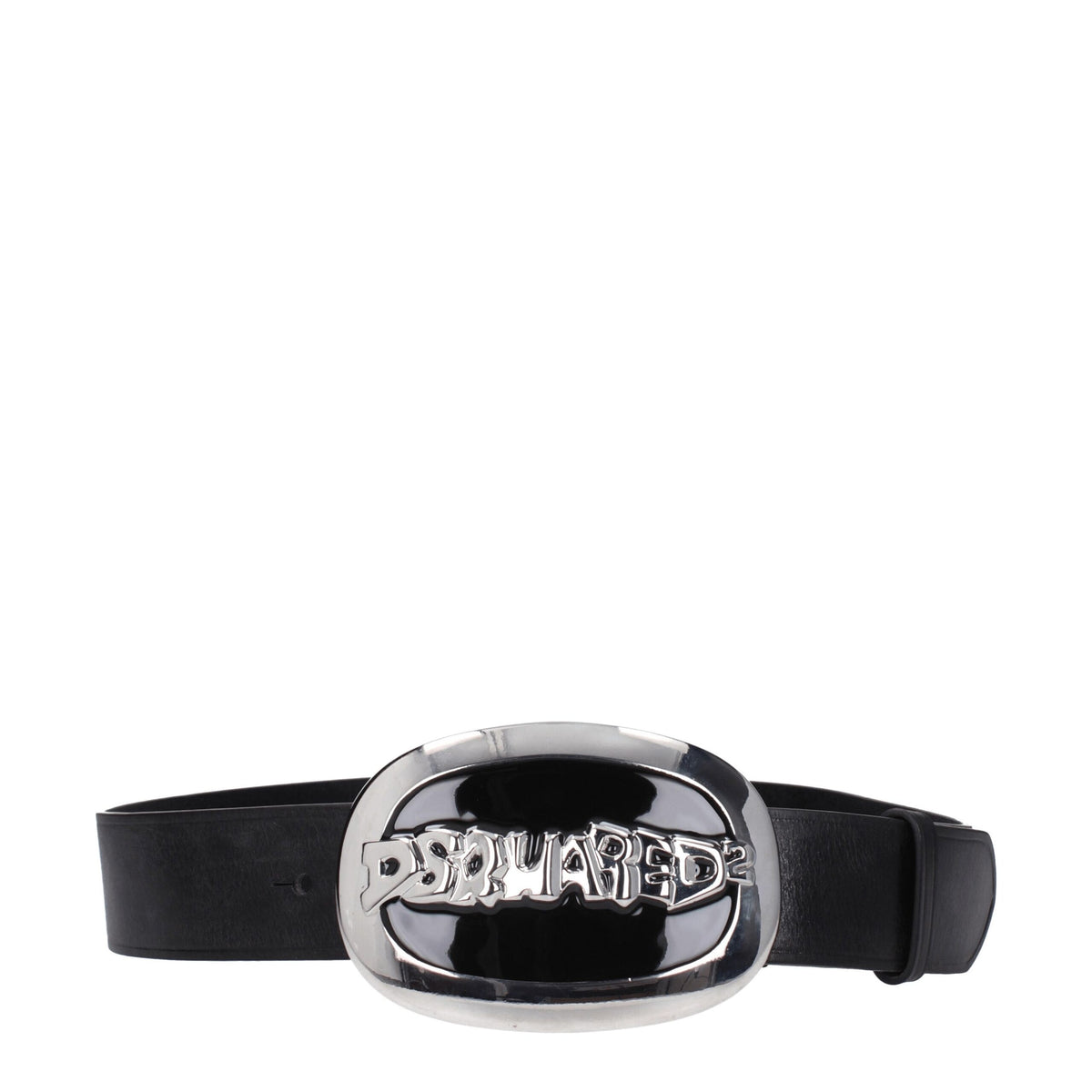 Dsquared² Black Leather Belts