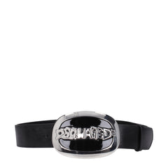 Dsquared² Black Leather Belts