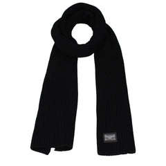 Dolce & Gabbana Black Wool Scarves