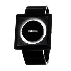666BARCELONA Black Stainless Steel Watch
