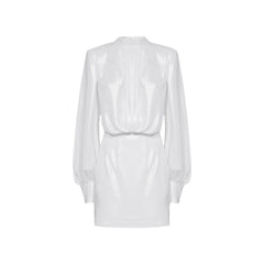 Robe mini plastifiée BLANCA VITA Abelia