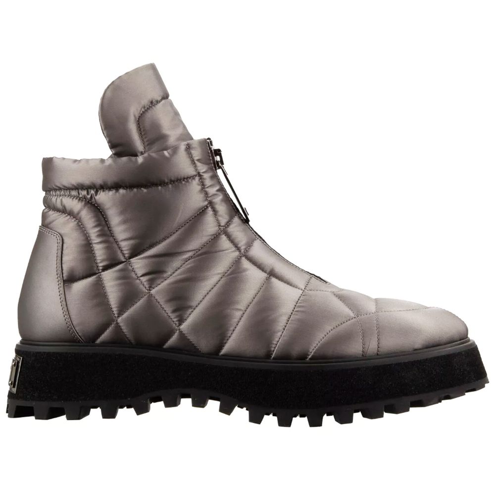 Bottes Dolce &amp; Gabbana en nylon gris pour homme