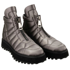 Bottes Dolce &amp; Gabbana en nylon gris pour homme