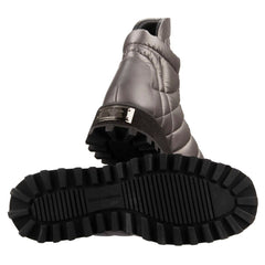 Bottes Dolce &amp; Gabbana en nylon gris pour homme