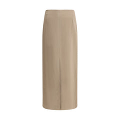 Brunello Cucinelli Satin midi Skirt