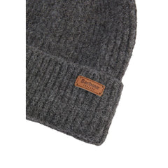 Barbour Gray Polyester Beanie