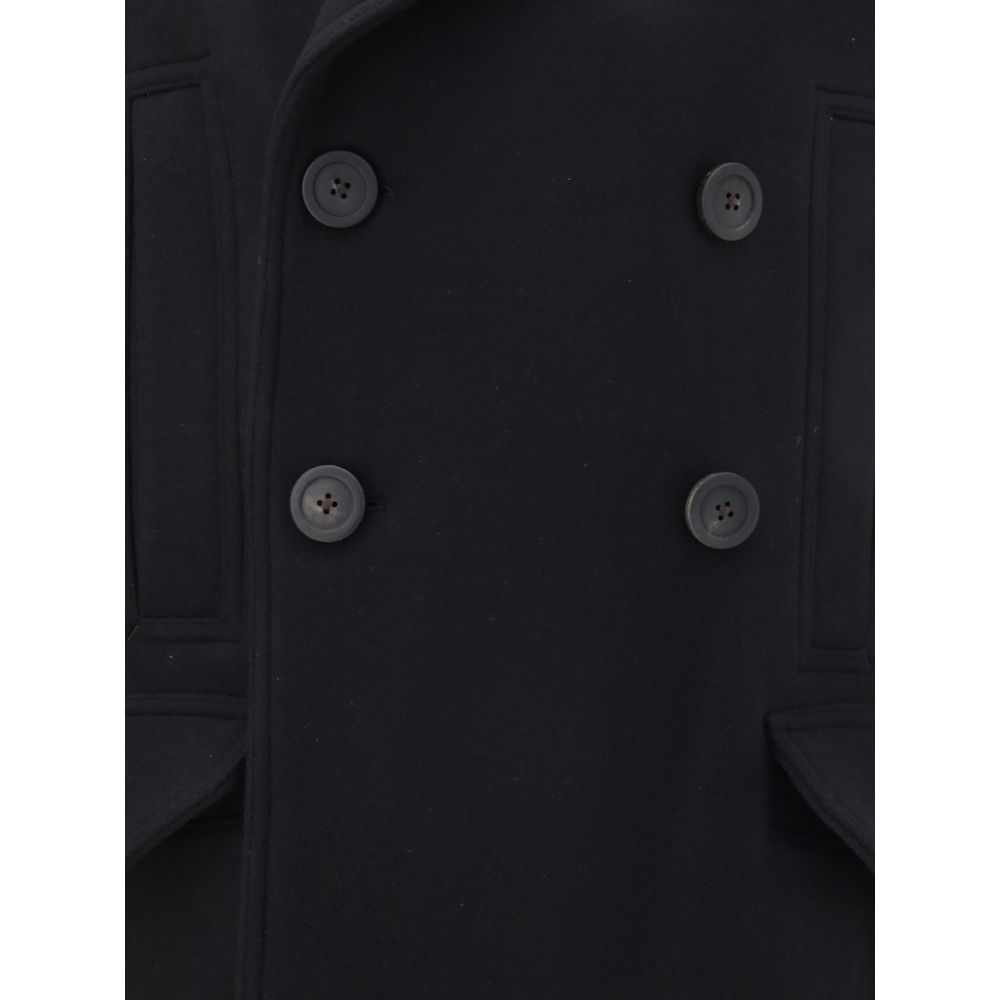 Manteau long d'officier Rick Owens