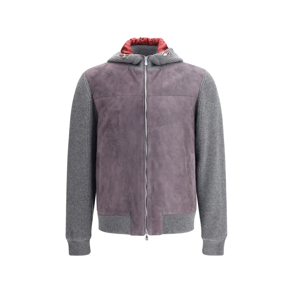 Brunello Cucinelli Veste en tricot anglais