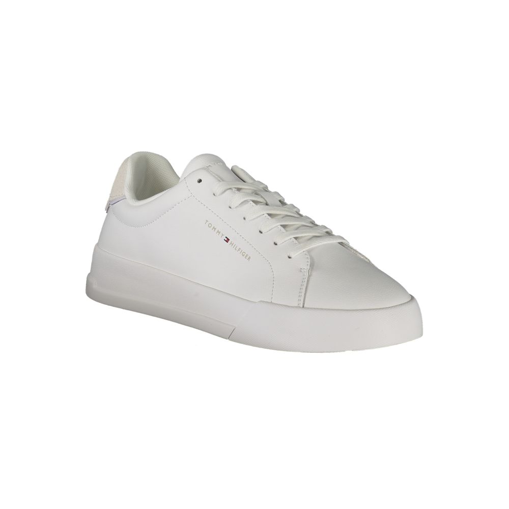 Baskets Tommy Hilfiger en cuir blanc pour homme