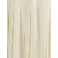 Alessandra Rich Pleated midi Skirt