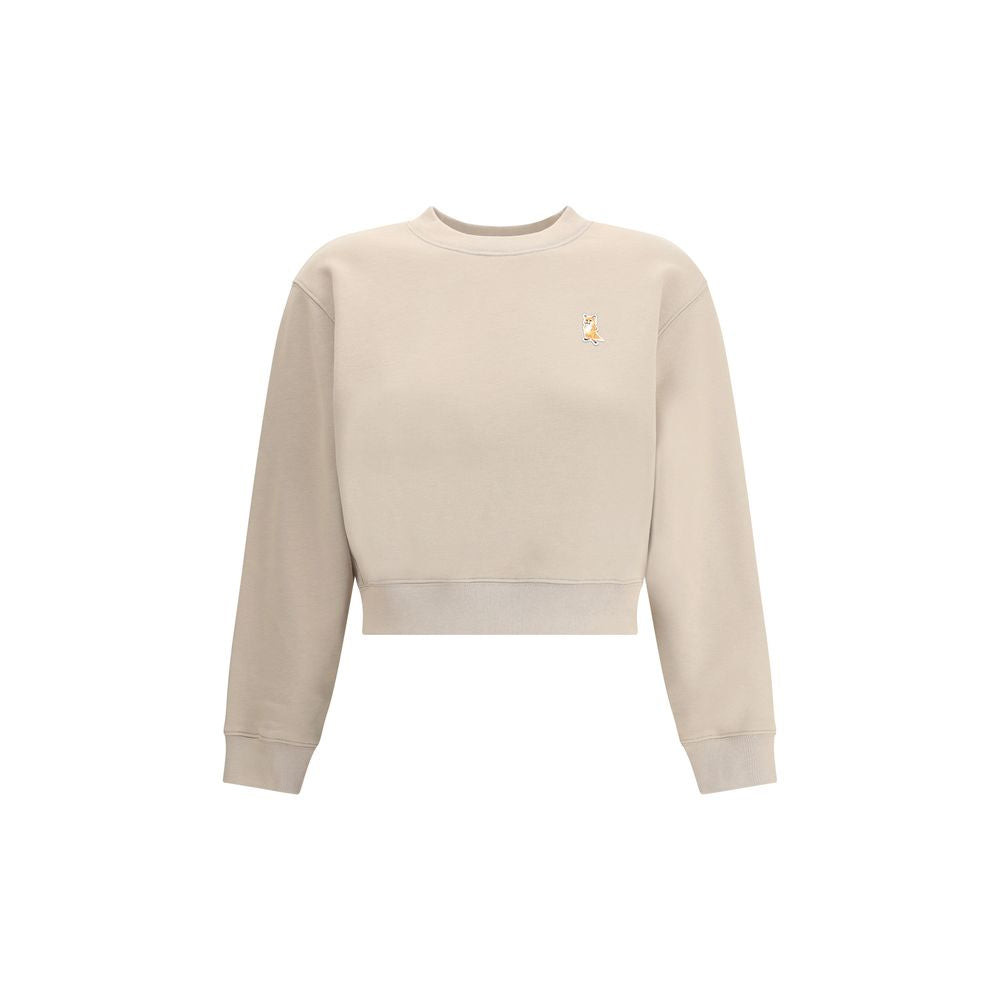 Sweat-shirt court Maison Kitsuné Lady Fox