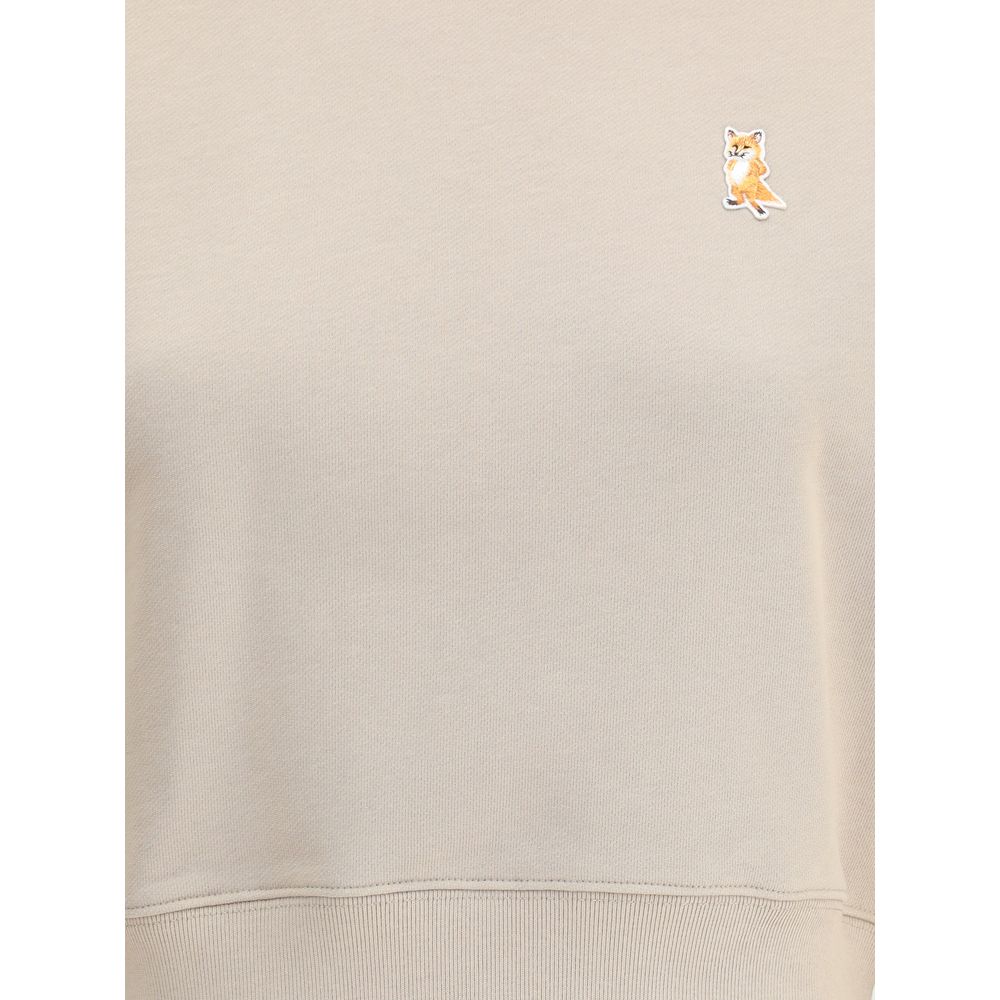 Sweat-shirt court Maison Kitsuné Lady Fox