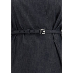 Fendi Chambray Kleid