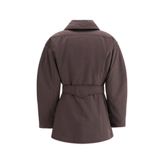 The Andamane Purple Polyester Coat