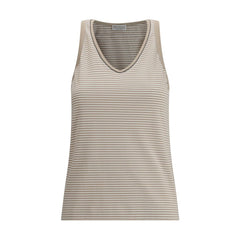 Brunello Cucinelli Striped Tank Top