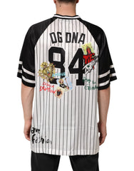 Dolce &amp; Gabbana Tradizione Graffiti Print T-shirt surdimensionné pour hommes