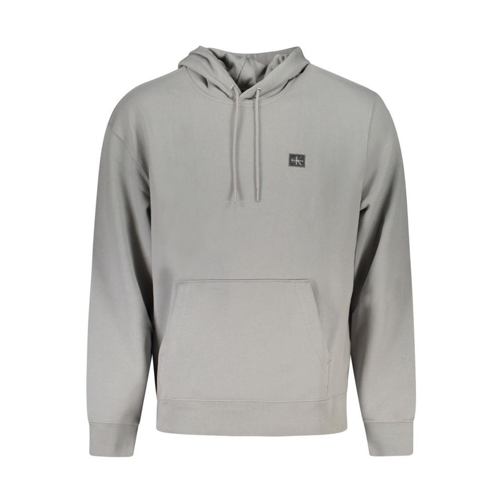 Pull Calvin Klein gris en polyester recyclé pour homme