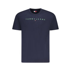 T-shirt Tommy Hilfiger bleu en coton pour homme