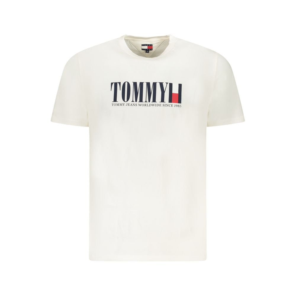 Tommy Hilfiger T-shirt cotone bianco uomo