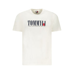 Tommy Hilfiger T-shirt cotone bianco uomo