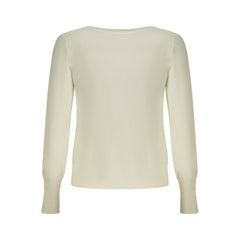 Guess Jeans Weißer Viskose-Damenpullover