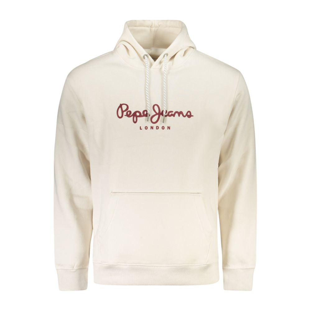 Pull Pepe Jeans blanc en coton pour homme