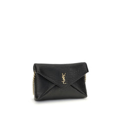 Saint Laurent Cassandre chain Clutch Bag