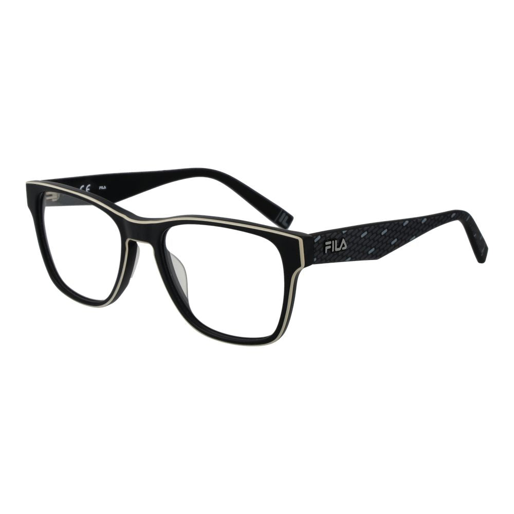 Monture de lunettes unisexe noire Fila