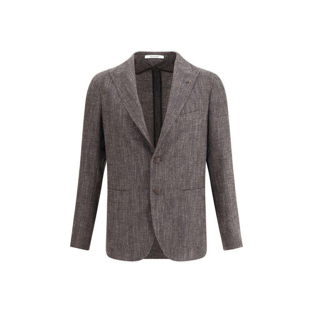 Blazer mit Fischgrätmuster von Tagliatore
