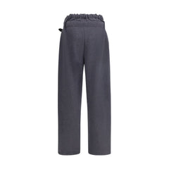 Magliano Gray Cotton Casual Pants