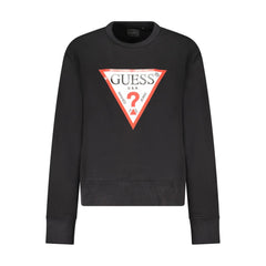 Guess Jeans Black Cotton Women Sweater