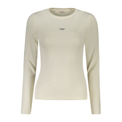 T-shirt Guess Jeans blanc en coton pour femme