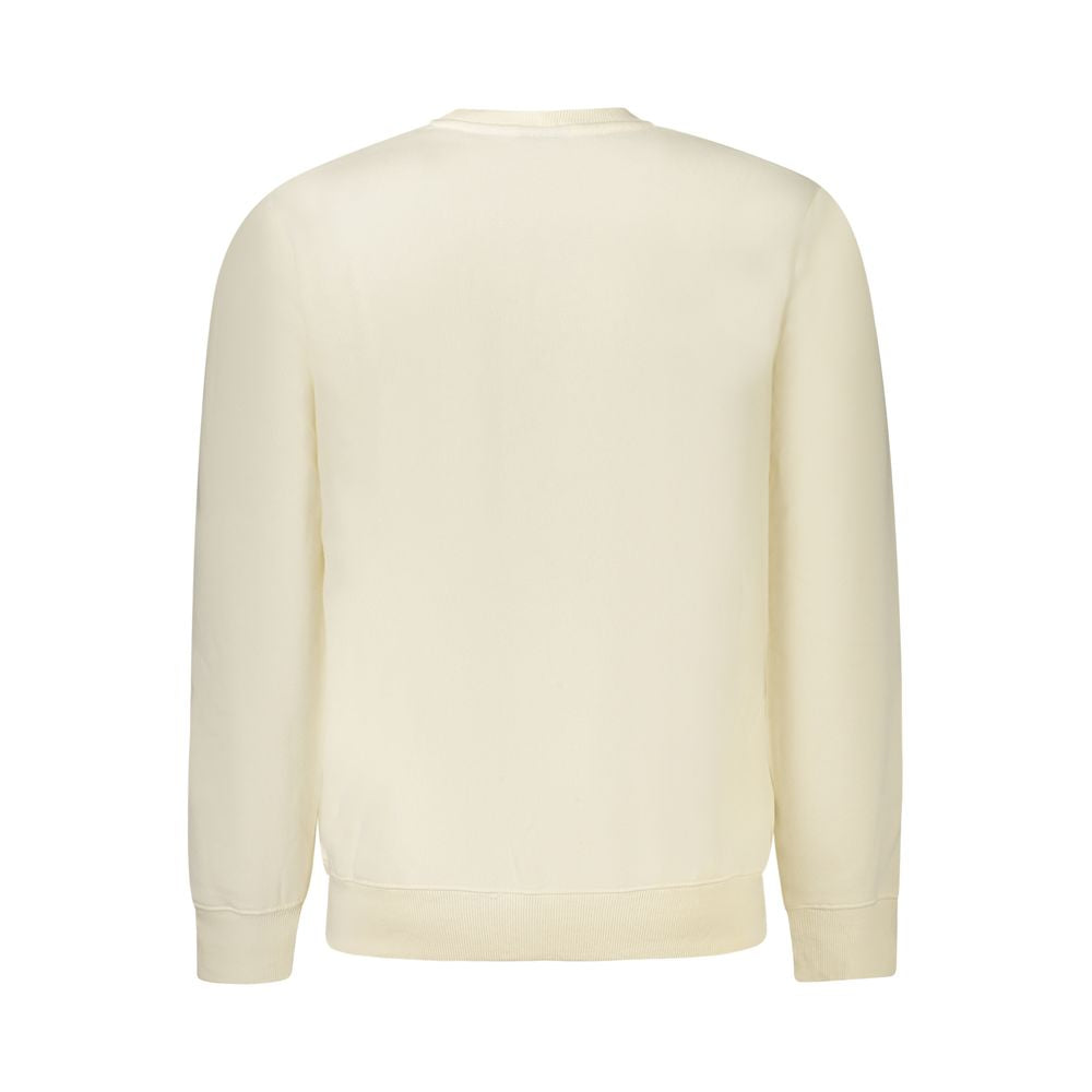 Pull en coton blanc pour homme, Norvège 1963