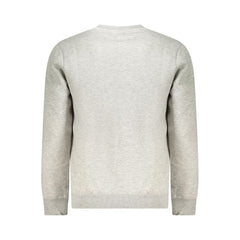 Pull en coton gris pour homme, Norvège 1963