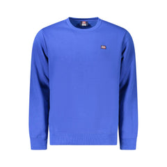 Pull en coton bleu pour homme, Norvège 1963