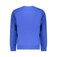 Pull en coton bleu pour homme, Norvège 1963