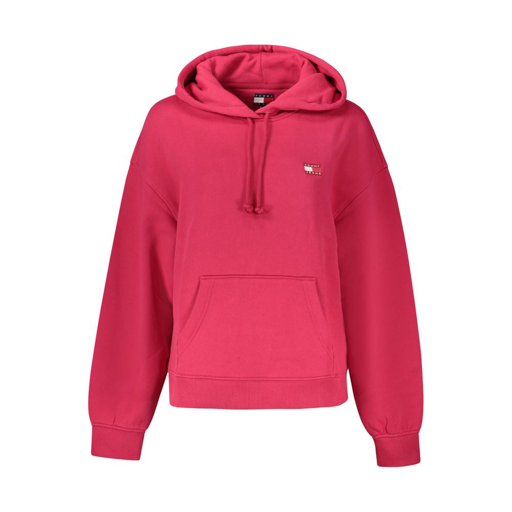 Pull Tommy Hilfiger rose en coton pour femme