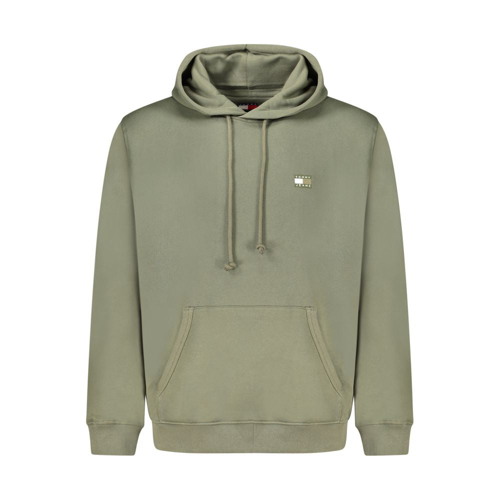 Pull Tommy Hilfiger vert en coton pour homme
